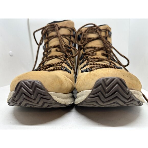 Merrell Ontario Mens 14 Vibram Mid Hiking Boots  Brown Tan Hiking Work Shoe main image 11